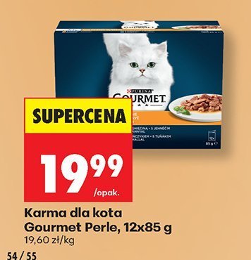 Karma dla kota Perle, 12x85 g promocja w Biedronka