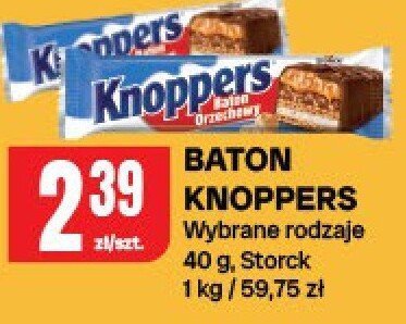 Baton Knoppers wybrane rodzaje promocja w Chorten