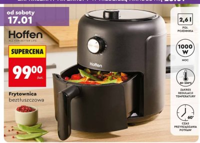 Frytownica beztłuszczowa Hoffen promocja w Biedronka
