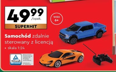 Samochód zdalnie sterowany z licencją Ele Fun promocja w Biedronka