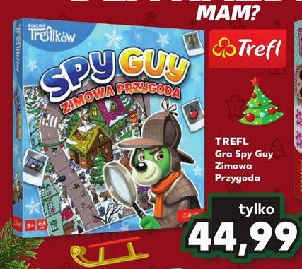 Gra spy guy zimowa przygoda Trefl promocja