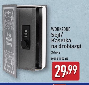 Kasetka na drobiazgi WORKZONE promocja w Aldi