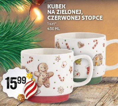 Kubek NA ZIELONEJ, CZERWONEJ STOPCE promocja w Arhelan