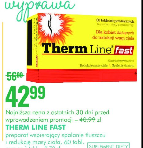 Suplement Therm line fast promocja