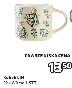 Kubek LIN promocja w Jysk
