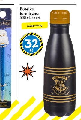 Butelka termiczna Harry Potter 500 ml promocja w Tedi