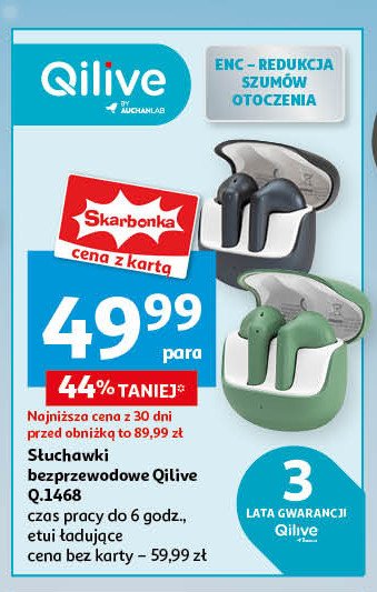 Słuchawki tws q.1468 Qilive promocja