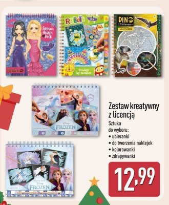 Zestaw kreatywny z licencją - ubieranki promocja w Aldi