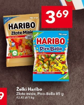 Żelki Haribo Złote misie, Pico-Balla 85 g promocja w LEWIATAN