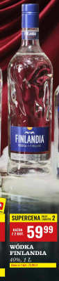 Wódka Finlandia  promocja w Biedronka