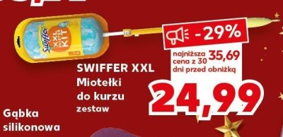 Miotełki do kurzu zestaw SWIFFER XXL promocja w Kaufland