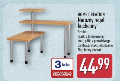 Narożny regał kuchenny promocja w Aldi