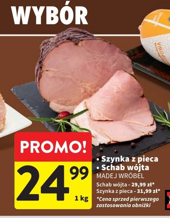 Szynka z pieca Madej & wróbel promocja w Intermarche