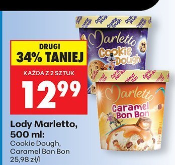 Lody Cookie Dough 500 ml promocja w Biedronka