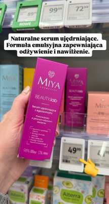 Serum ujędrniające BEAUTY.lab z egzosomami MIYA Cosmetics promocja w Rossmann