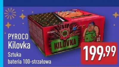 Fajerwerki PYROCO Kilotka promocja w Aldi