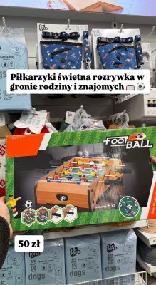 Piłkarzyki stołowe Football promocja w Pepco