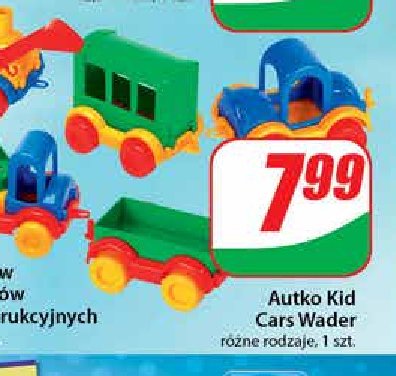 Autko z przyczep膮 kids cars sport Wader promocja