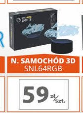 Neon samochód snl674rgb Manta promocja w Auchan