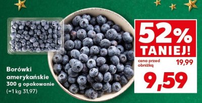 Borówki amerykańskie promocja w Kaufland