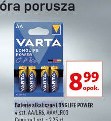 Baterie long life r03 Varta promocje