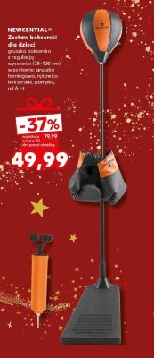 Zestaw bokserski dla dzieci: gruszka treningowa, rękawice, pompka promocja w Kaufland