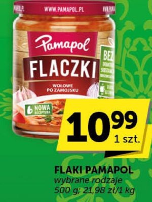 Flaczki Pamapol promocja w Groszek
