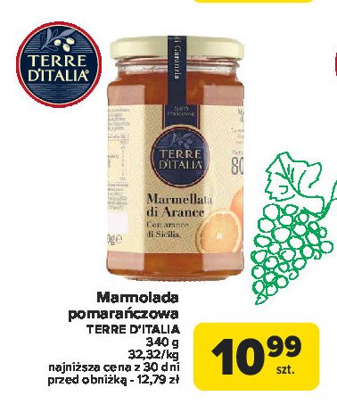 Marmolada pomarańczowa Terre d`italia promocja