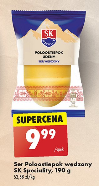 Ser wędzony poloostiepok Sk speciality promocja