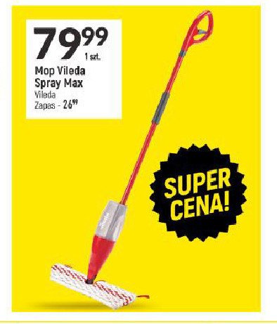 Zapas do mopa spray & clean Vileda promocja