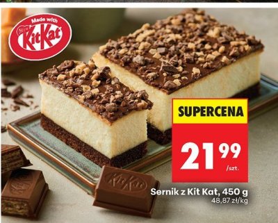 Sernik promocja w Biedronka