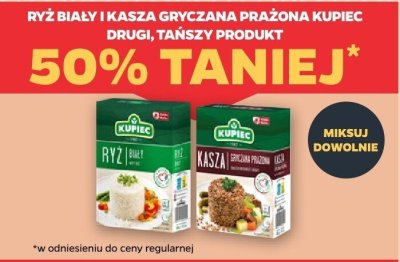 Kasza gryczana prażona  promocja w Netto