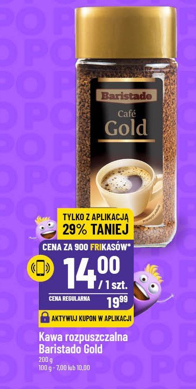 Kawa Baristado cafe gold promocja w POLOmarket