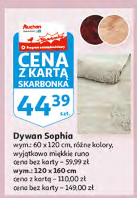 Dywan sophia 60 x 120 cm promocja