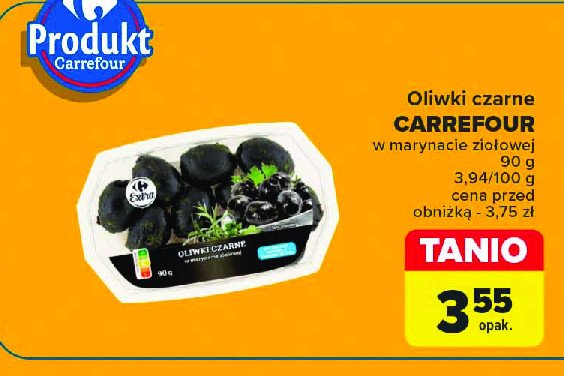 Oliwki czarne Carrefour extra promocja