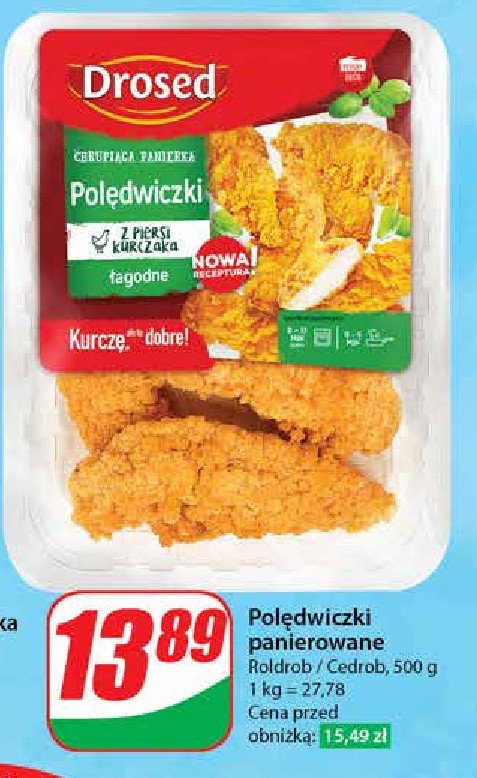 Polędwiczki panierowane Drosed promocja