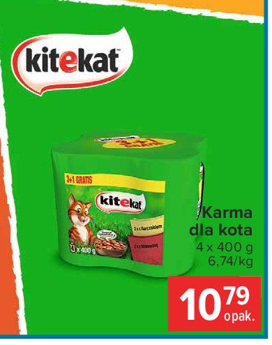 Karma dla kota Kitekat promocja