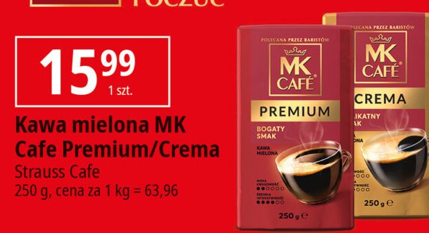 Kawa MK Cafe Premium promocja w Leclerc