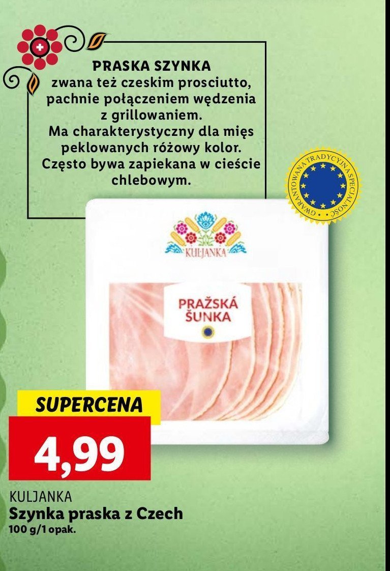 Szynka praska Kuljanka promocja