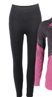 Termiczne legginsy damskie, różne rozmiary i kolory promocja w Intermarche