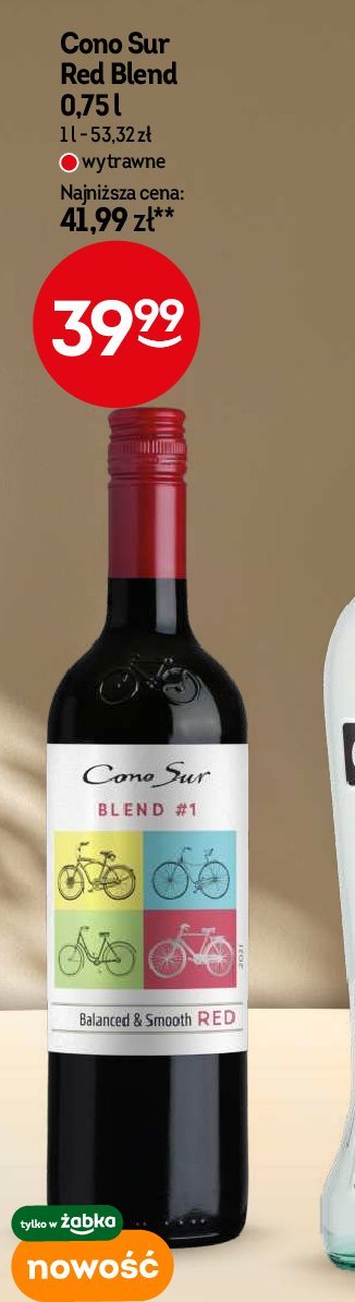 Wino Cono sur blend promocja