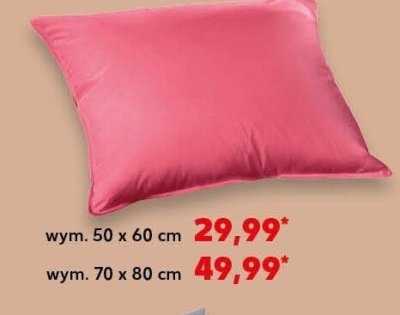 Poduszka 70 x 80 cm  promocja w Kaufland
