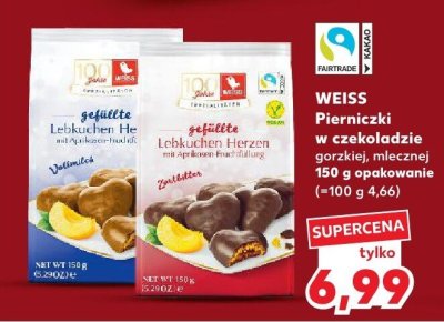 Pierniczki w czekoladzie gorzkiej promocja w Kaufland
