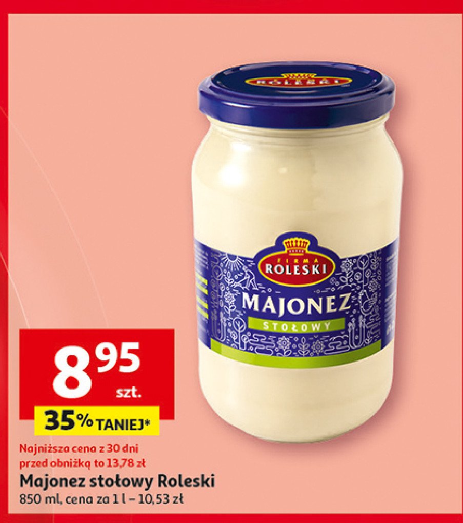 Majonez stołowy Roleski promocja