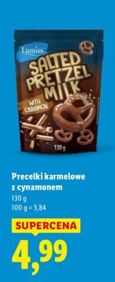 Precelki karmelowe z cynamonem promocja w Lidl