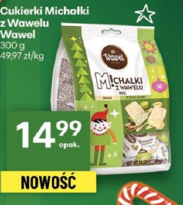 Cukierki Michałki z Wawelu Wawel 300g promocja w Delikatesy Centrum