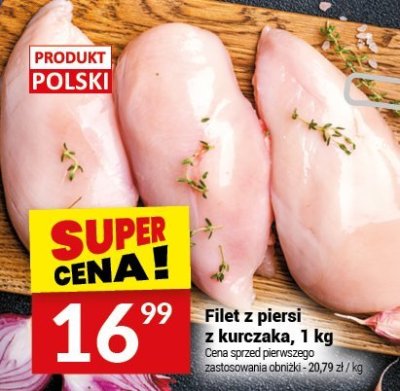 Filet z piersi z kurczaka, 1 kg promocja w Twój Market
