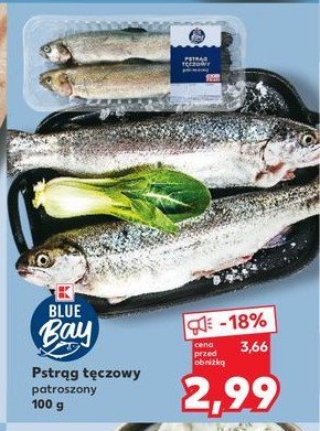 Pstrąg tęczowy patroszony K-classic blue bay promocja w Kaufland
