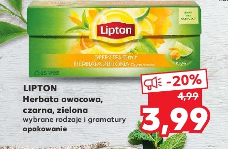 Herbata hibiscus & passion fruit Lipton a moment to relax promocja
