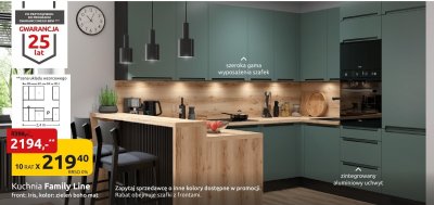 Kuchnia Family Line promocja w Black Red White